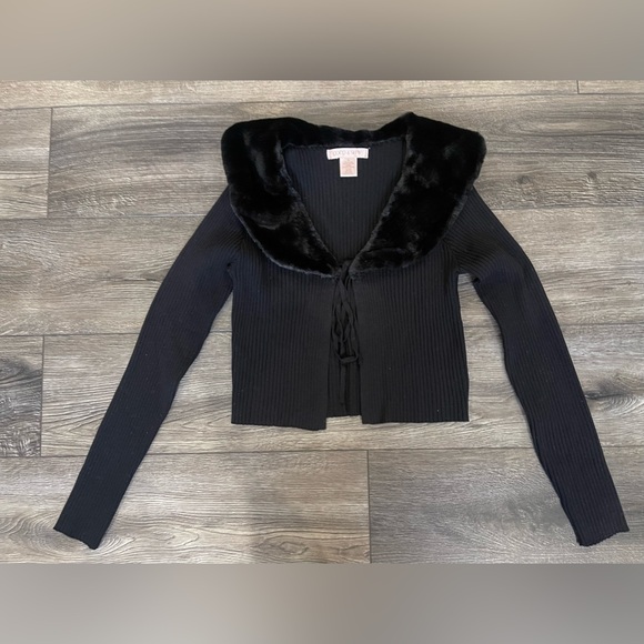 Fur Cardigan - Picture 1 of 4